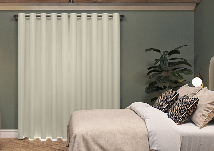 Soft Chevron, Cream - Made to Measure Curtains - Image 7